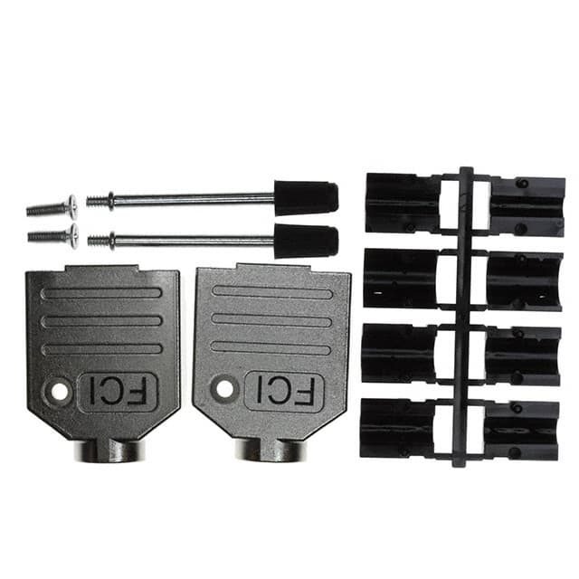 8655MH0901BLF Amphenol ICC (FCI)  Capots de connecteurs D-Sub en forme de D